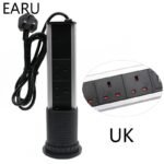 220V 16A PULL POP UP Electrical 3 Plug Socket 2 USB Kitchen - Image 5