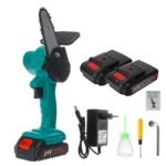 24V 4 inch Electric Chain Saw Pruning One-handed Garden Power Tool - Image 6