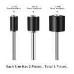 384pcs Drum Sanding Kit 80# 120# 180# Nail Drill Bits Abrasive Tools - Image 4