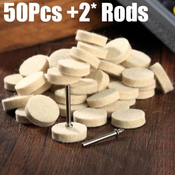 50Pcs 25mm Fine Shank Jewelry Metals Polishing - Image 1