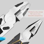 6''8''9'' Multifunction Pliers Set Combination Pliers Stripper - Image 3
