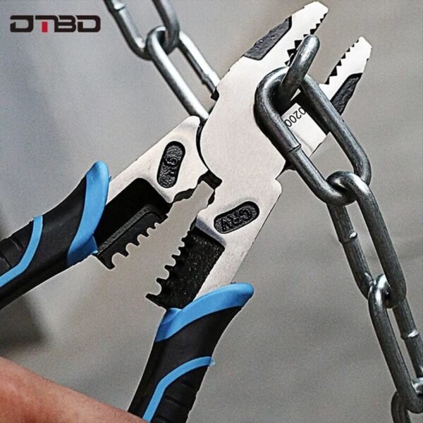 6''8''9'' Multifunction Pliers Set Combination Pliers Stripper - Image 1
