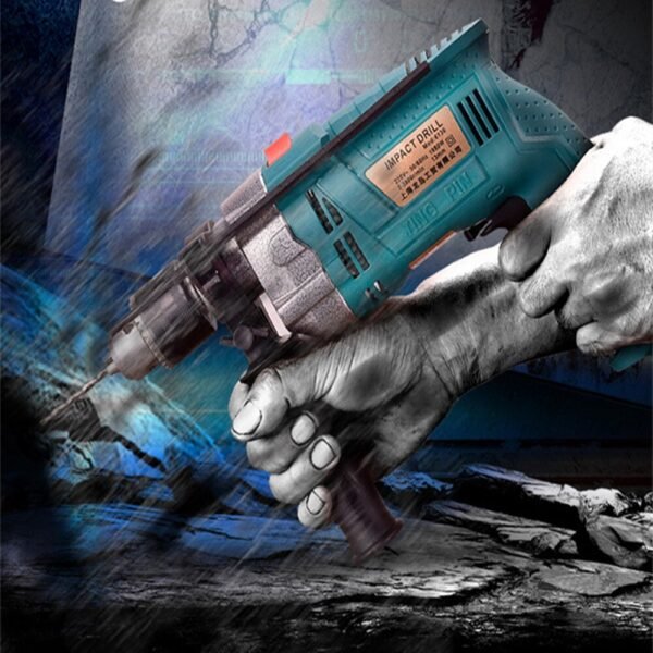 650W 220V 3800rpm Electric Impact Drill Kit - Image 2