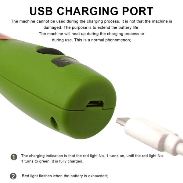Mini Wireless Drill Electric Carving Pen Variable Speed USB Cordless - Image 5