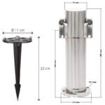 Outdoor Socket Electrical outlet 3680W 16A 2 EU Sockets Waterproof - Image 5