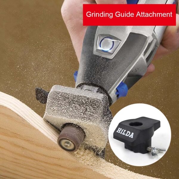 Sanding Grinding Guide Attachment Rotary Electric Drill Engraver Tool - Image 1
