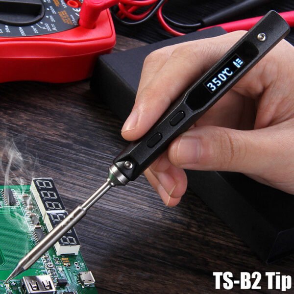 TS100 65W Mini Electric Soldering Iron Station Kit Digital LCD - Image 1